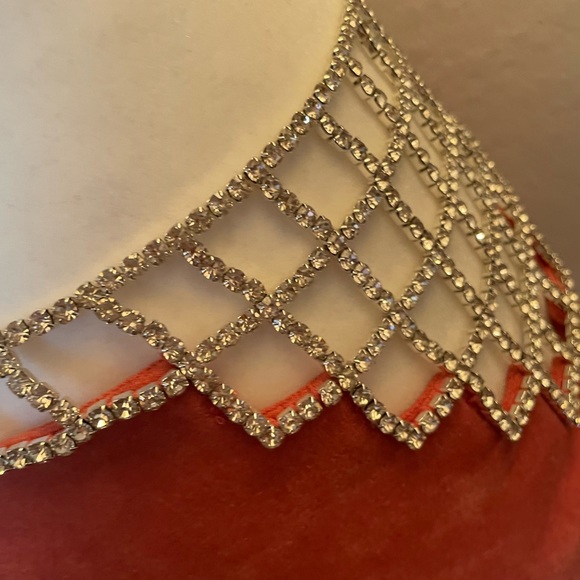 2 for $25 🛍️⭐️ Oh Polly gorgeous rhinestone skirt mini - Picture 3 of 5